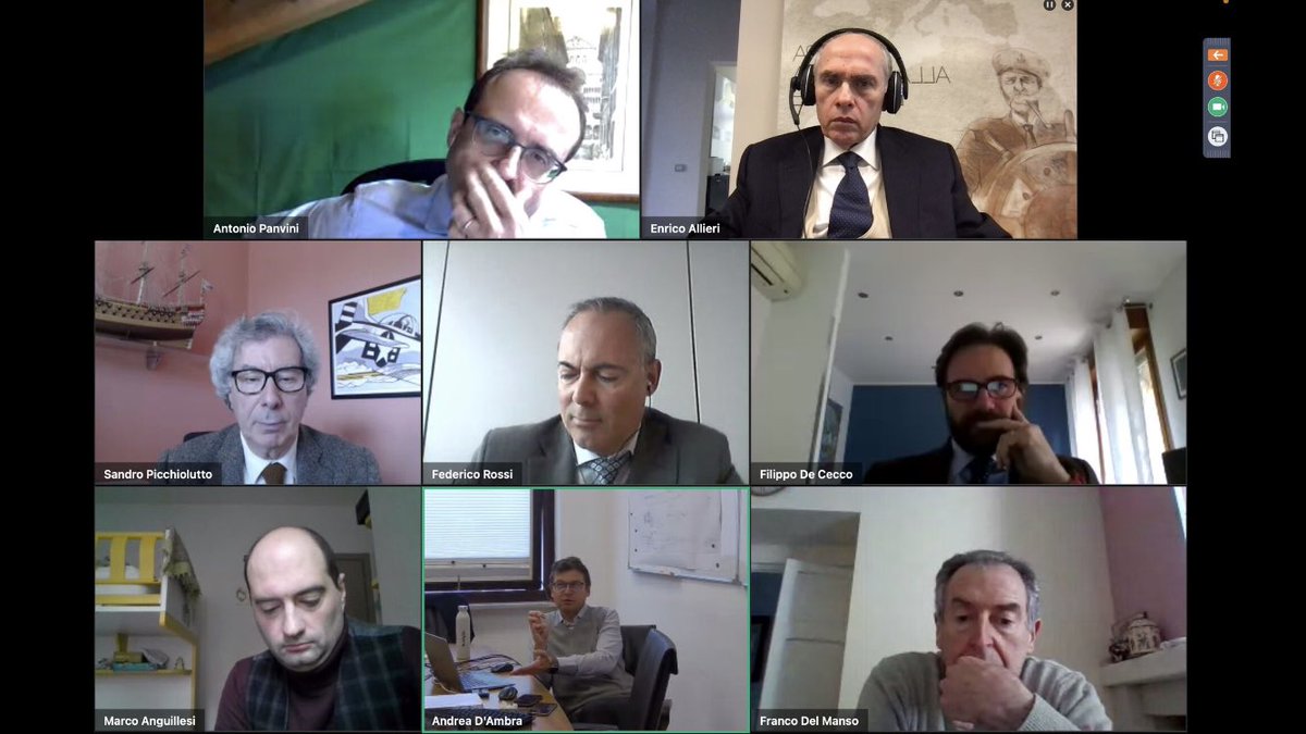 Assarmatori1's tweet photo. Enrico Allieri (#Assarmatori) partecipa al webinar #McTER “Efficienza energetica per il settore navale” organizzato dal Comitato Termotecnico Italiano ricordando l’impegno dell’armamento italiano nel percorso verso la decarbonizzazione, insieme ai problemi direttamente connessi. https://t.co/31k5d47b40