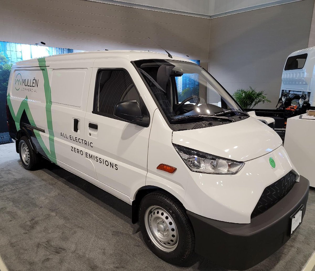 The #MullenONE is on display at NTEA Work Truck Show this week. This fully electric class 1 cargo van is one of two commercial products launching in 2023.

Learn more about #MullenAutomotive's full #commercialEV lineup - hubs.ly/Q01FYNCW0