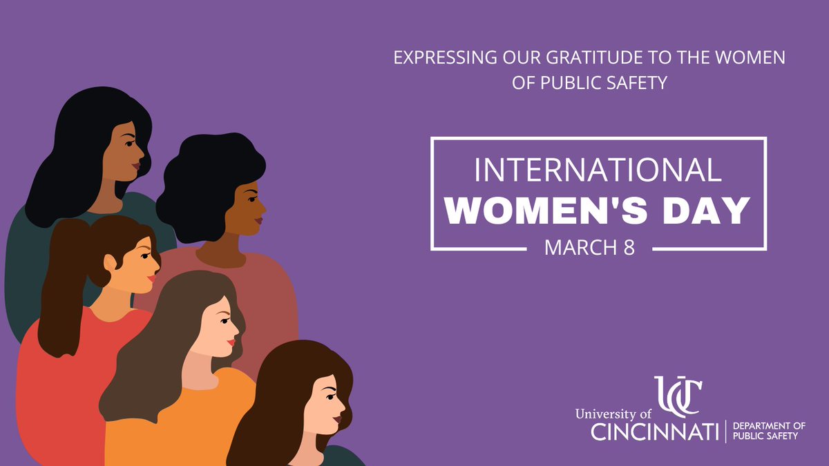 Sending a special thank you today to the women who work for UC Public Safety. Thank you for all you do to keep campus safe.