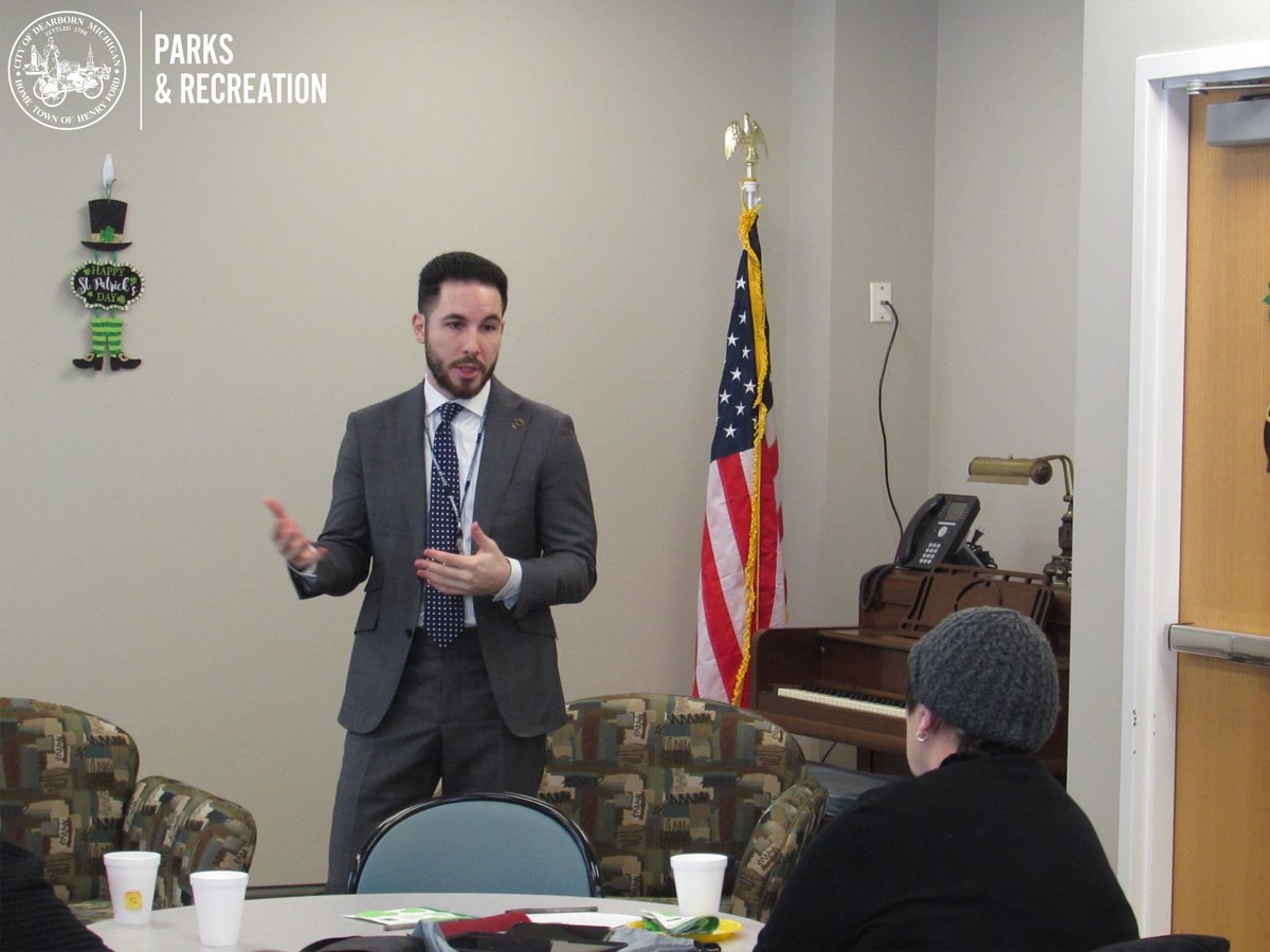 Dearborn residents enjoyed a casual and open conversation with Mayor <a href="/AHammoudMI/">Abdullah H. Hammoud</a>, who visited the Dearborn Senior Center to discuss information, ideas and perspectives about @dearborngov and its services. #Dearborn #DearbornSeniors #DearbornMI
