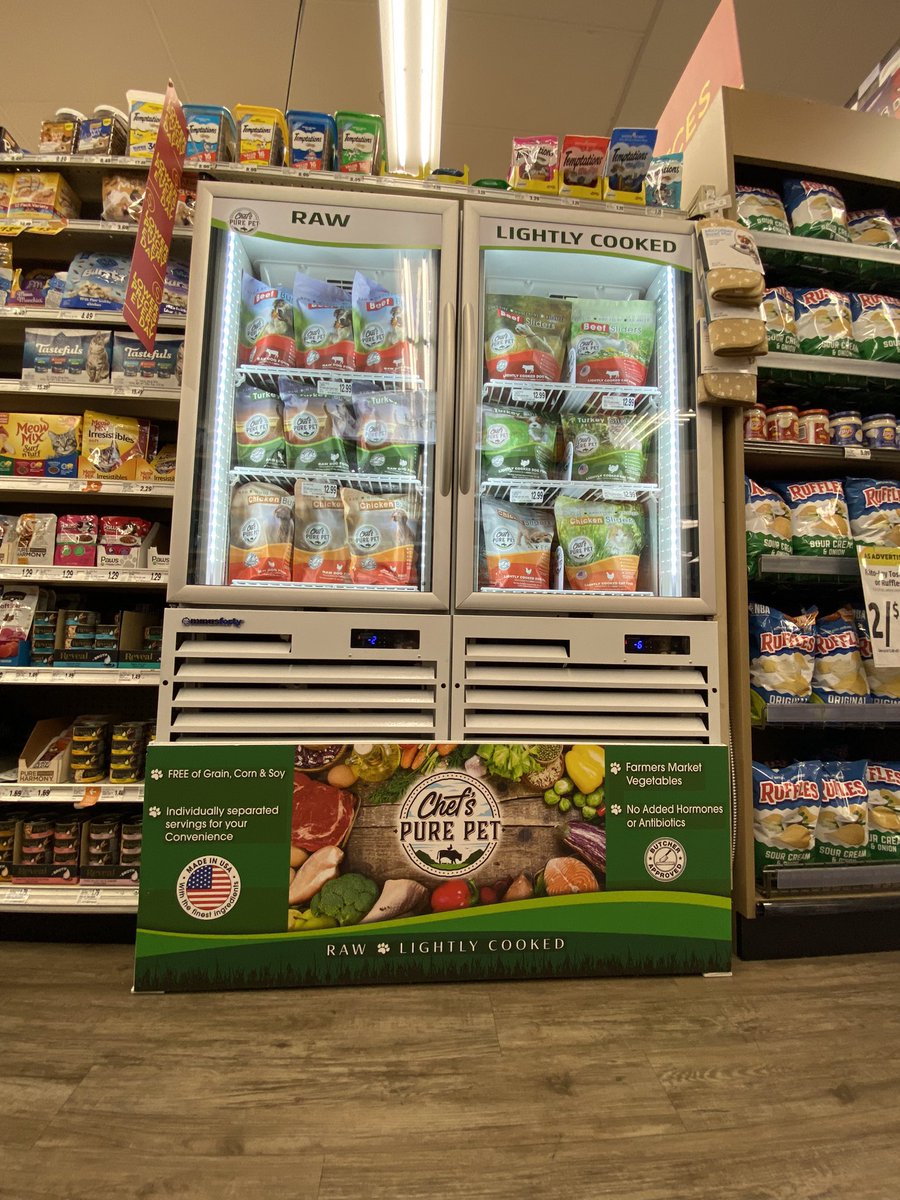 Head over to the Savemart on First &amp; Nees, Champlain &amp; Perrin, or Herndon &amp; Fowler and find our freezer in the pet aisle! #chefspurepet #dogfood #catfood #fresno #clovis #healthydog #healthycat