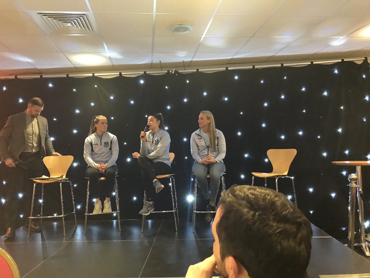 Fantastic Inspiration from  <a href="/saints1890women/">St.Helens Women</a> <a href="/Saints1890/">St.Helens R.F.C.</a>  to celebrate #InternationalWomensDay2023 
Tara Jones, Jodie Cunningham, Emily Rudge &amp; Jade Reed.                    <a href="/SportsDevSTH/">St Helens Active Lives & Sports Development</a>