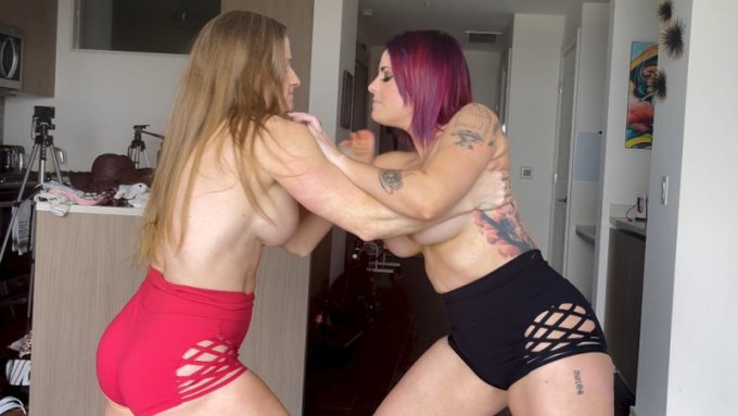 Just sold! Get yours! Abby Rose wrestles Jillian Weathers https://t.co/KOLSr4yzFI #MVSales https://t