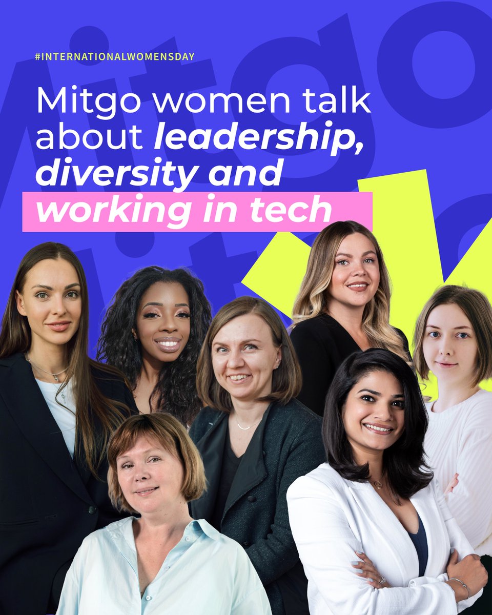 Is the tech industry only driven by men? 🧐
Mitgo women prove how wrong that notion is. 
For #internationalwomensday we talked with our women about leadership, diversity, and working in tech. Happy International Women’s Day! 🌹
mitgo.com/news/celebrati…