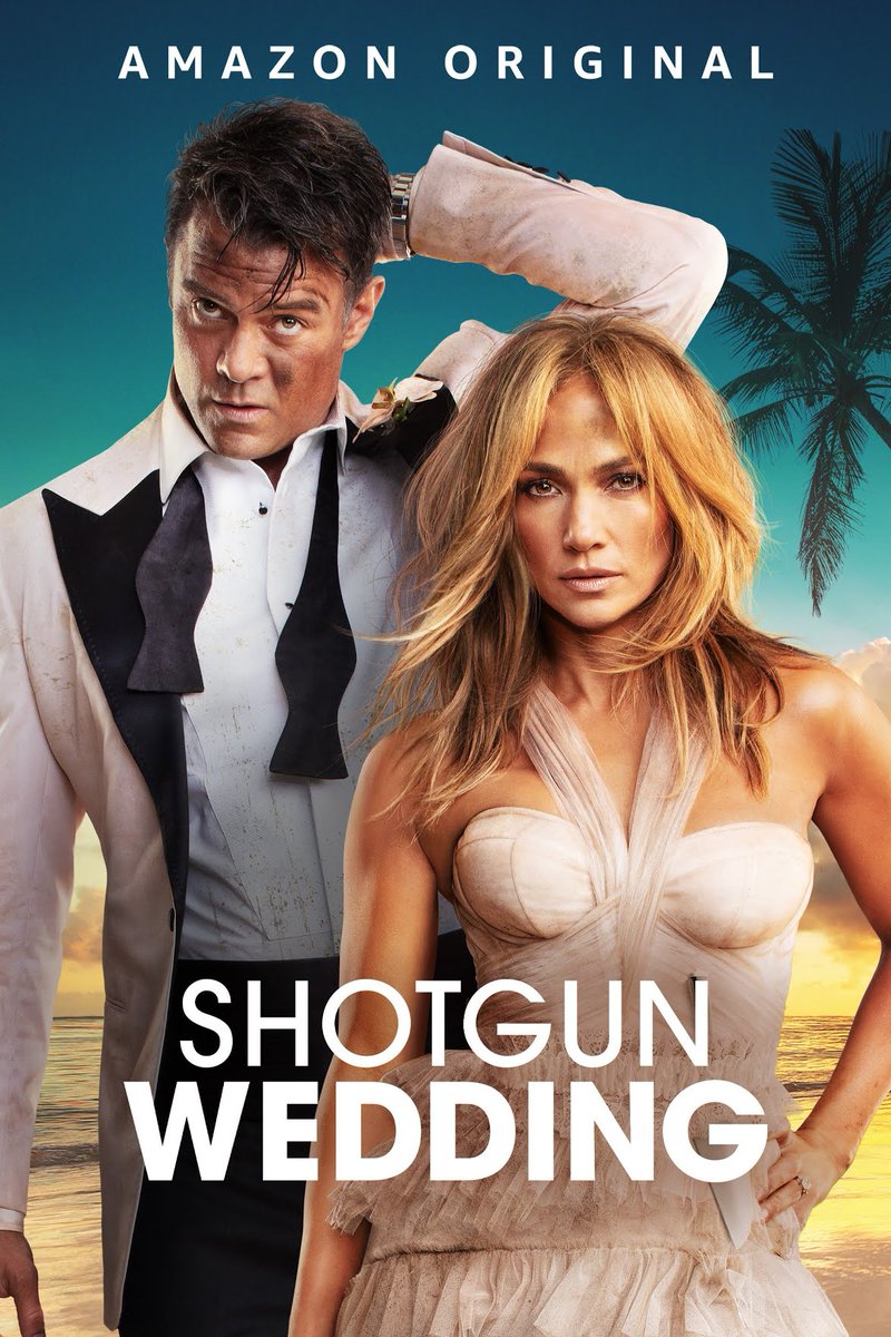 🎫 Shotgun Wedding 
📅 2022 
📽 Jason Moore 
#️⃣ #JenniferLopez #JoshDuhamel #LennyKravitz #JenniferCoolidge #SoniaBraga #CallieHernandez #DarcyCarden #ShotgunWedding #NowWatching #FilmTwitter #MoviePosters