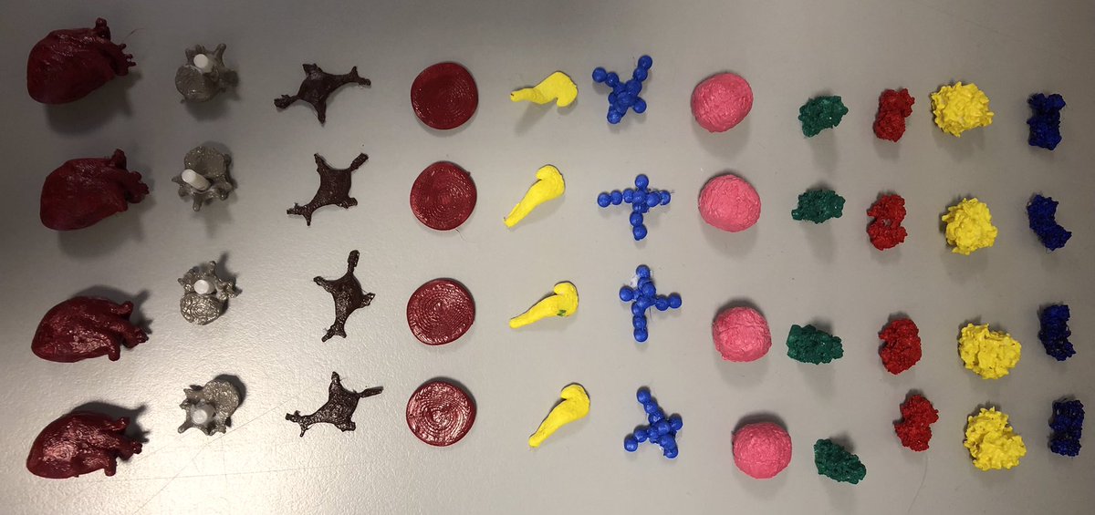 Love pharmacology? Love board games? Well you’ll love ‘RecepTour: a game of drugs and discovery’.  Funded by <a href="/BritPharmSoc/">British Pharmacological Society</a> and will be demonstrated at <a href="/WCP2023/">WCP2023</a> in July.  Just finished 3D printing the playing pieces ahead of a trial with students on Friday.