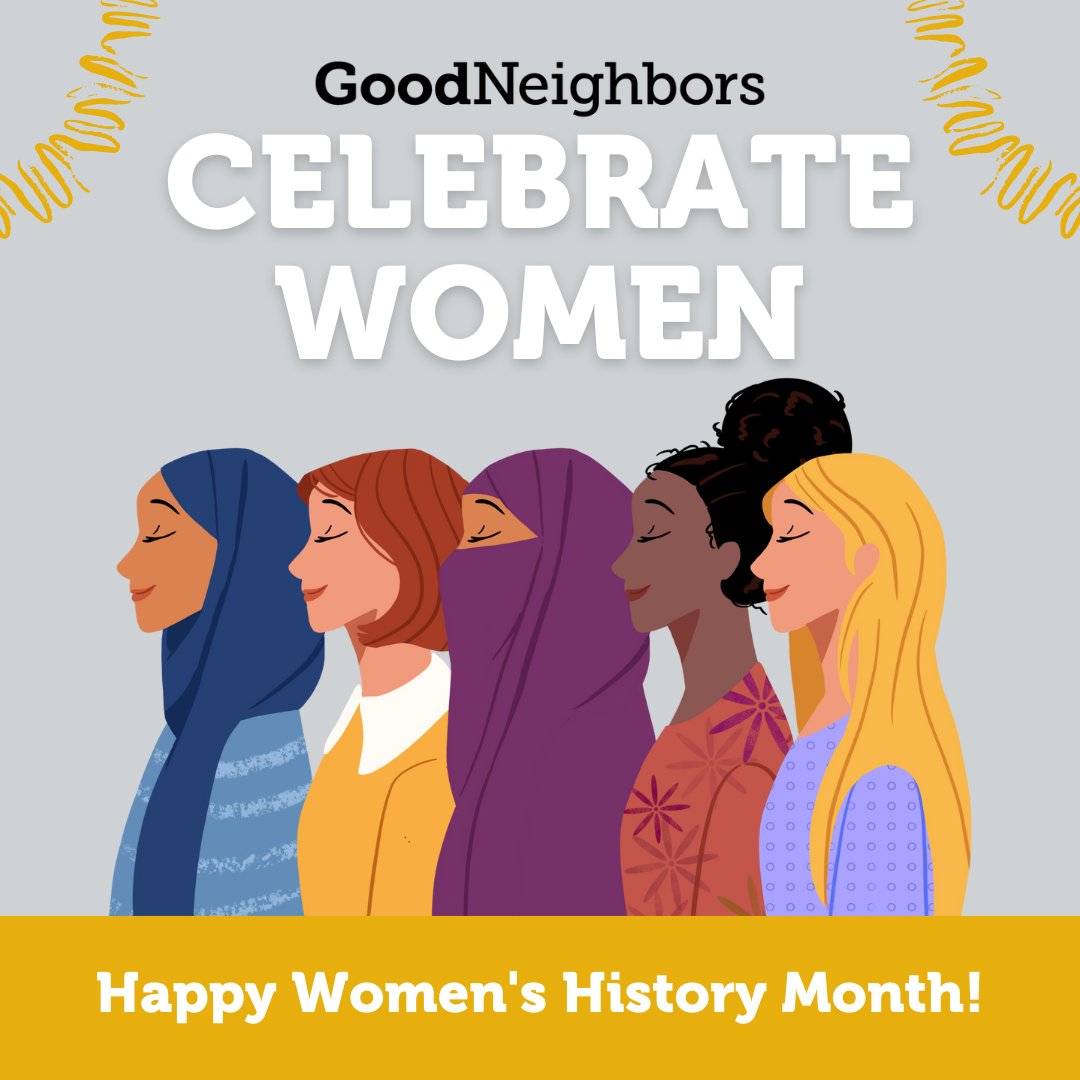 GoodNeighborsCU's tweet photo. Happy International Women's Day AND Women's History Month!

Here’s to celebrating the power and strength of all the incredible women around the world! 💛🔑 https://t.co/4rgrBDBob4