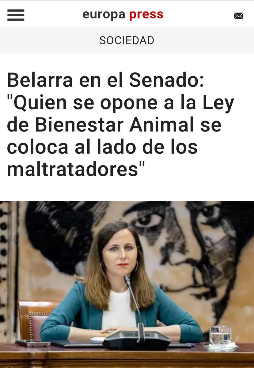La ley es un fiel reflejo de la incompetencia de los que la promueven.
Un agujero negro legal en el que seguir enterrando a los más maltratados, a los más necesitados.
La Ley es, y será, un enorme truño.
Prefiero ser un maltratador para Belarra que un trilero a sus órdenes.