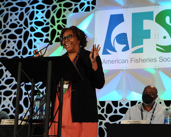 This #InternationalWomensDay, we celebrate the 11 women presidents of AFS, from Emmeline Moore in 1927 to our current president April Croxton. Learn more about other historic women leaders in our field in the Fisheries article "Mothers of Fishes" (doi.org/10.1002/fsh.10…).