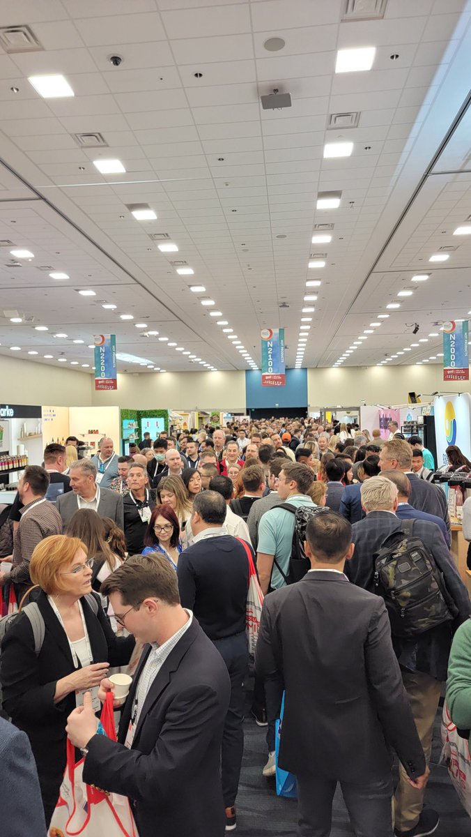 This show is huge! So much fun meeting people at Booth 1316 in the North Hall, and roaming the floor to find the latest trends in natural products. #npew <a href="/newhopenetwork/">New Hope Network</a> #naturalproductsexpo
