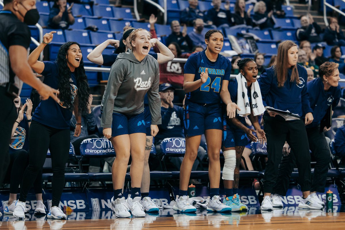 NevadaWBB's tweet photo. Happy #InternationalWomensDay 💙🐺

Grateful for all the strong women who have impacted our program! 

#BattleBorn // #RunTogether https://t.co/nwIGvi1Y6W