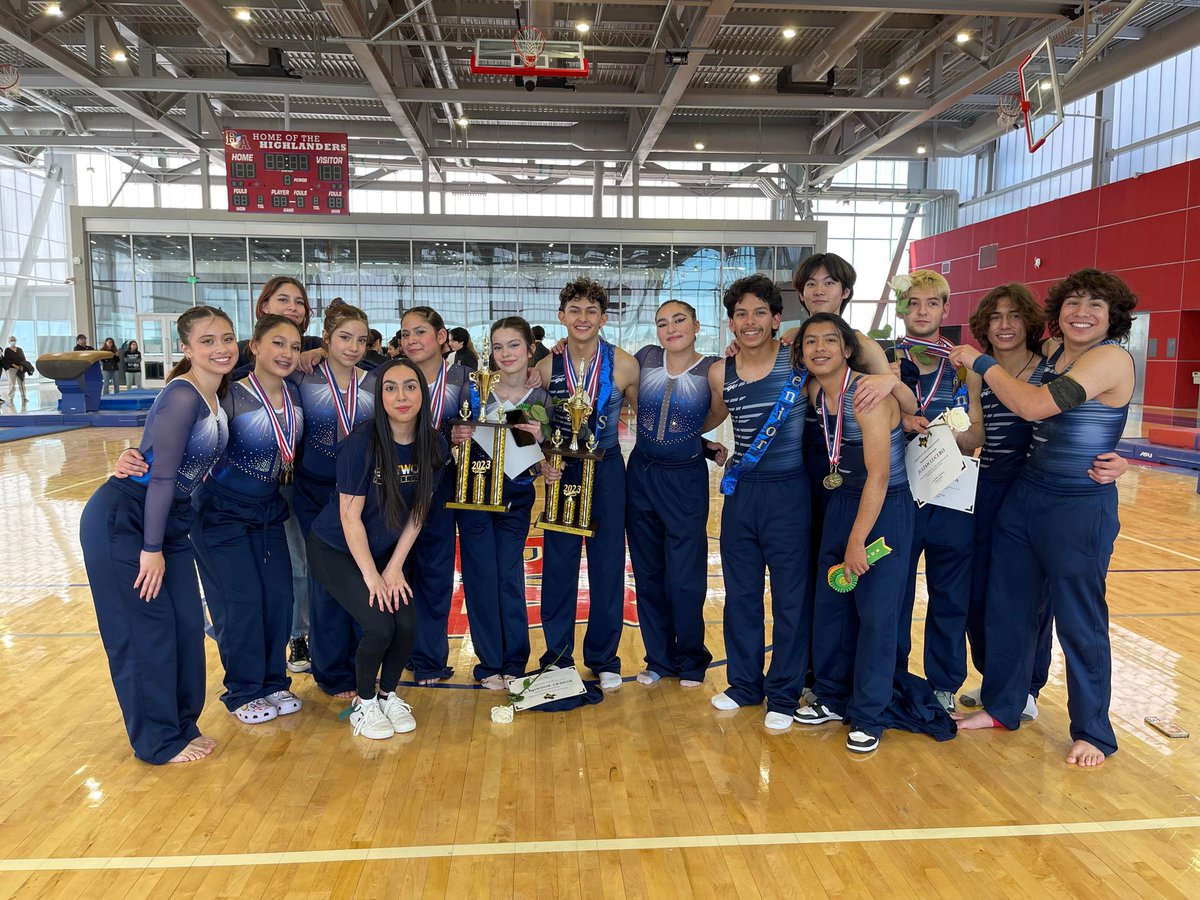 EHS_Gymnastics's tweet photo. Great District Meet for both of our teams! The #Road2State continues on the right path with
2 District Titles ๐๐
Girls Team - 1st Place
Boys Team - 1st Place
#AC2W
#GoTroop
#TrooperNation
@EastwoodSports | @YISDAthletics1
@Fchavezeptimes | @Btorres_EHS https://t.co/bfJEjQbvbZ