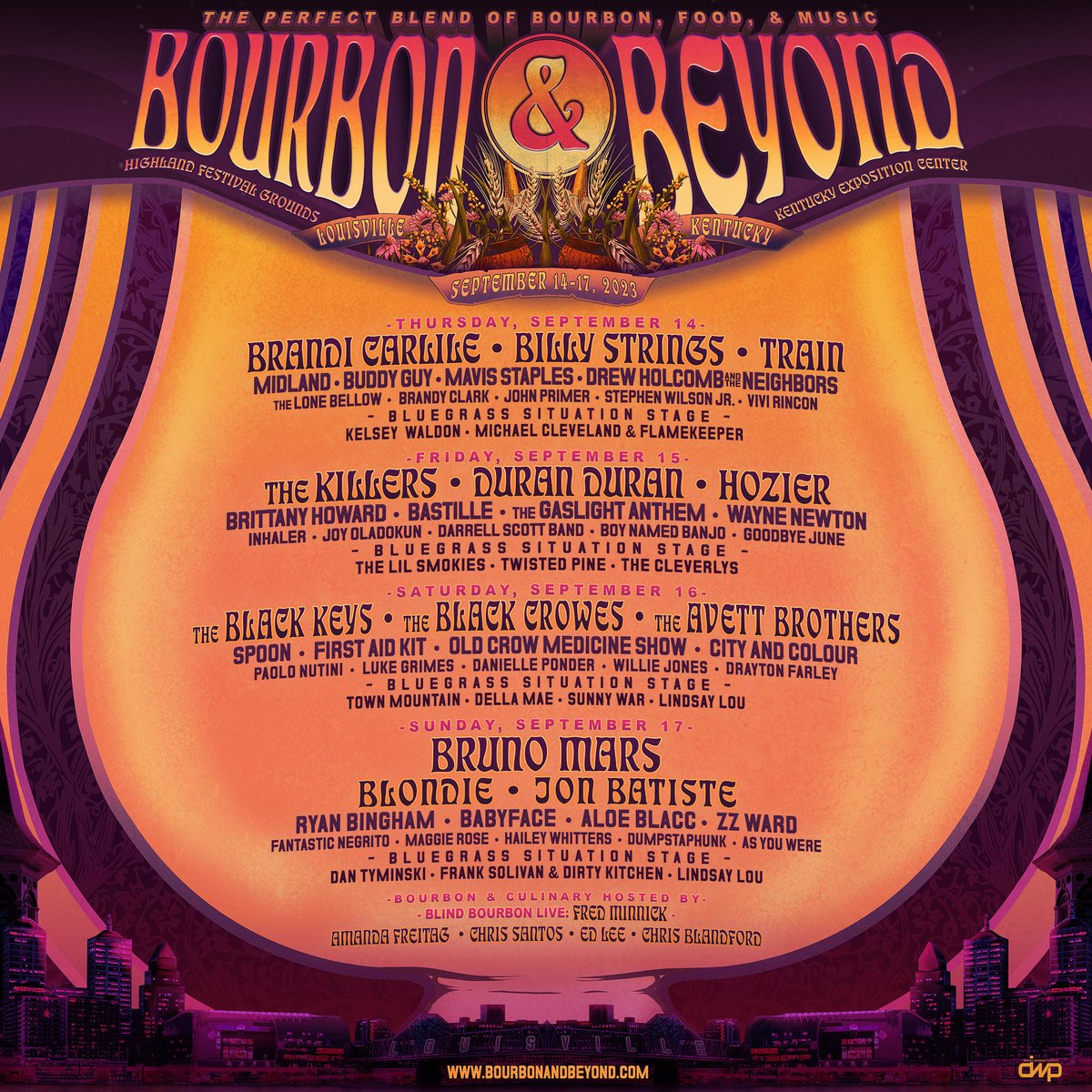Can't wait for @BourbonNBeyond this September in Louisville! Tickets are on sale now at bit.ly/bourbon23. See you there!