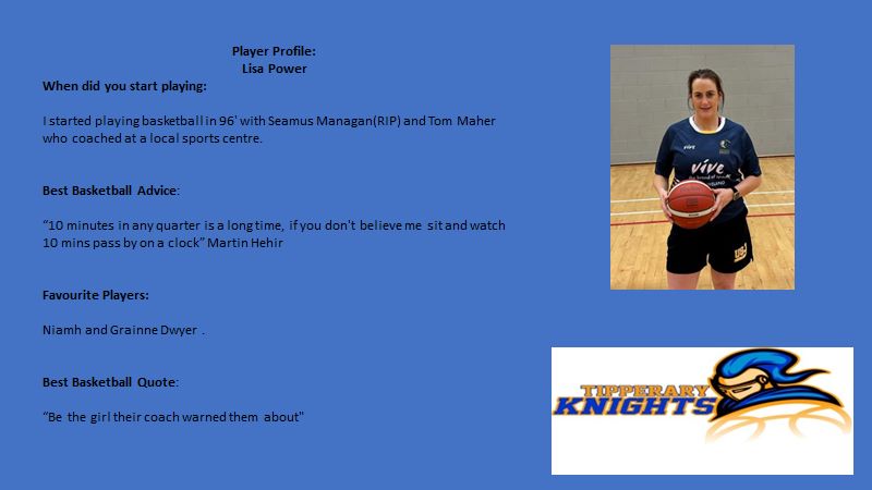 Basketball Ireland Intermediate League Semi Final
Tipperary Knights preview.
#WomenInSportIRE 
#WISWEEK2023 
#basketballireand