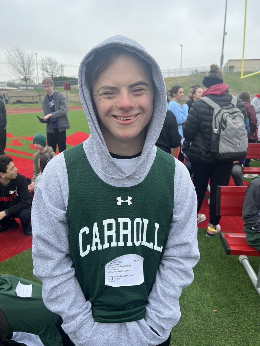 DragonsSOTX's tweet photo. Thank you @GCISD for hosting the Mustang Panther Relays! Our athletes had a great time at their first track meet of the season! @Carrollisd @CISDSpProg @SOTexas https://t.co/C0JeKizSYN