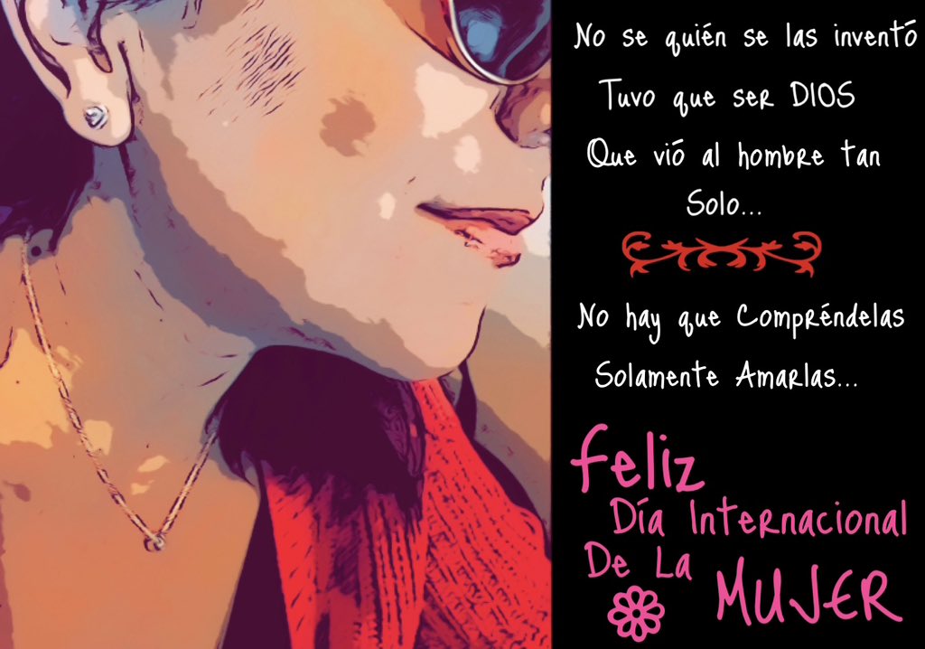 No se cantar pero me acorde de algunas estrofas… Para todas esas #MujeresImparables •FELIZ DÍA INTERNACIONAL DE LA MUJER•  #Women #Mujeres #Congrats #Felicidades #Balbination #InmigranteComoTu