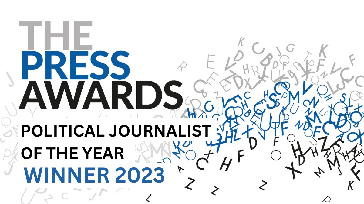 This year’s Winner in the Political Journalist of the Year category is Pippa Crerar – <a href="/DailyMirror/">The Mirror</a> , congratulations! #ThePressAwards