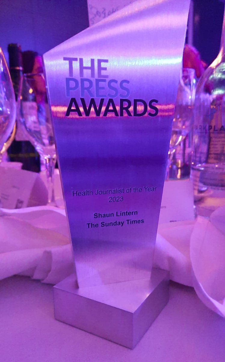 Shaun Lintern (@shaunlintern) on Twitter photo This has a nice ring to it! Thank you <a href="/PressAwardsuk/">The Press Awards</a> and thank you to all those who trust me to tell their stories. This has a nice ring to it! Thank you <a href="/PressAwardsuk/">The Press Awards</a> and thank you to all those who trust me to tell their stories.