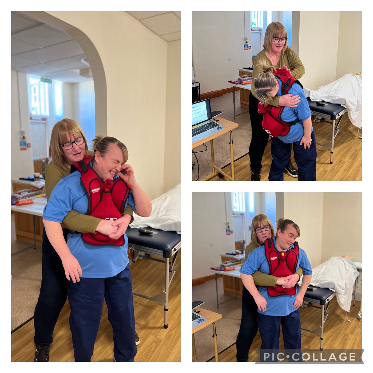 Today <a href="/P_J_M84/">Paul Muir</a> ran his first official <a href="/ALERT_Course/">ALERT Course</a> in the community hospital setting which was well received. Lots of thought provoking conversation was had. All round good course (even with IT issues) #Resus #Education #AtoEAssesment <a href="/DGNHS/">NHS DG</a> <a href="/sharonmaryvalla/">sharon mary vallance</a> #TeamWork