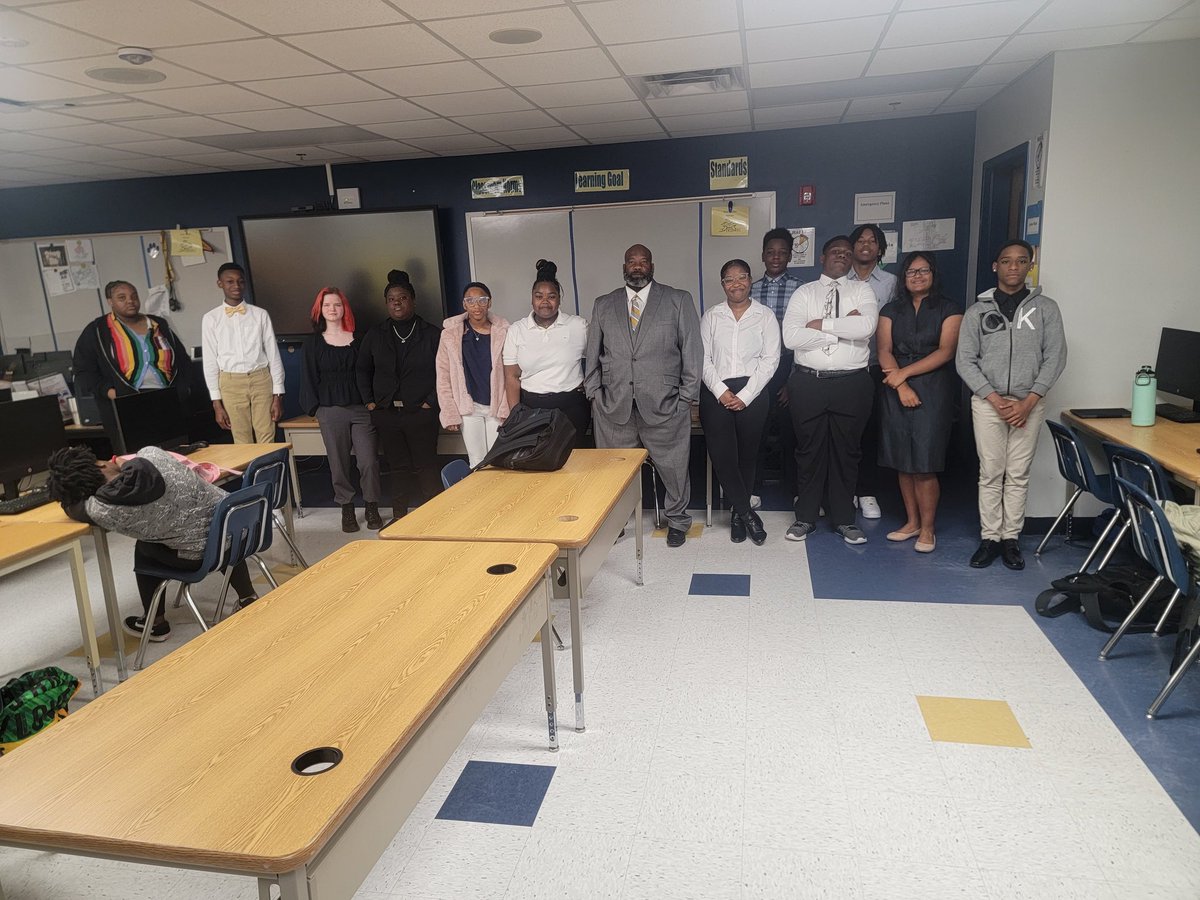 goonsquad6's tweet photo. Great day of interviews with my Project Success students. Four long weeks of preparation. Proud of my kids. https://t.co/5uuxIrpqBb