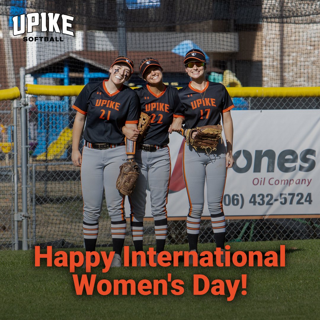 Happy International Women's Day from UPIKE Softball!