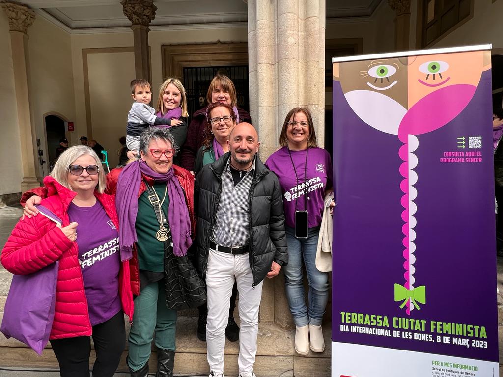 Acte institucional al Raval de Montserrat per commemorar el Dia Intenacional de la Dona.
#8M2023 @ajtrsgenere #Terrassa