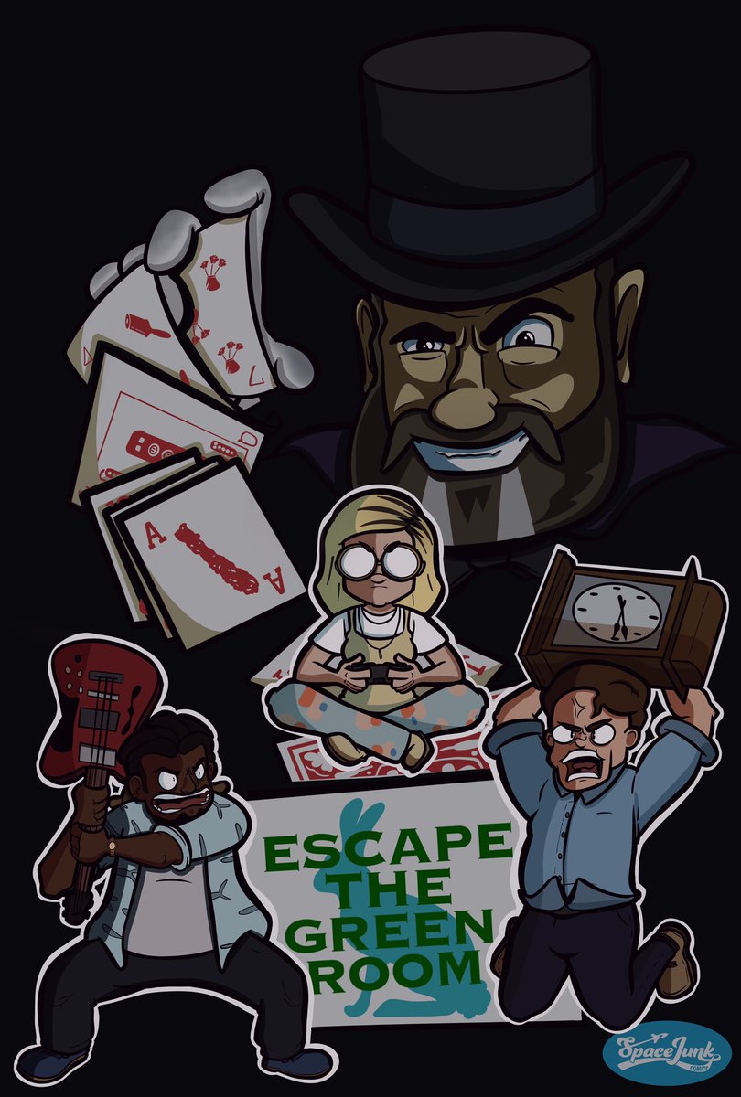 I made a poster for the season finale of <a href="/GameChangerSam/">Game Changer 👐</a> from <a href="/dropout/">Dropout</a> 

Best episode so far! 🪄✨🎩

Featuring <a href="/samreich/">Sam Reich</a> Lou Wilson @vornietom and @BrennanLM