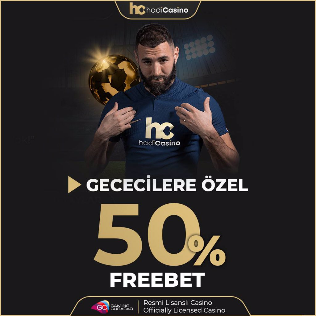 Uyku nedir bilmeyiz 
Biz Freebet erleri 
Yuva yaptık statlara 
Hiç gelmeyen üstlere.

%50 Freebet ile gecenize ortağız ! ☕️

Adres: bit.ly/hadikazanmaya