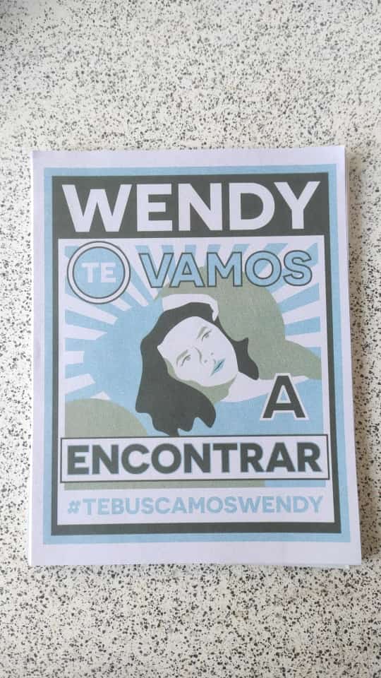 Wendy, tu familia te sigue buscando 
#tebuscamoswendy