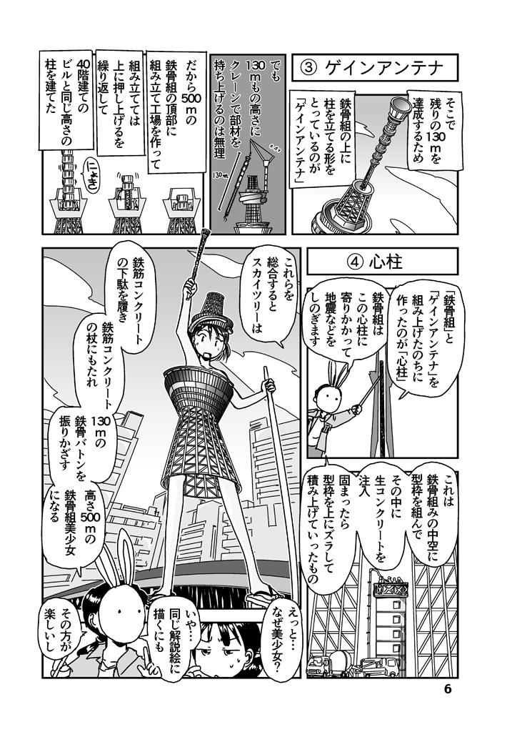 スカイツリーの基本構造を解説

#漫画が読めるハッシュタグ
四方山話に妄想系イラストを交えた東京新名所を紹介漫画を多数の #電子書籍 ストアにて #BLIC出版 より配信開始。
#まるかふぇ電書 #ブリック出版
「空樹幻想」
https://t.co/BVFGID5qAh 