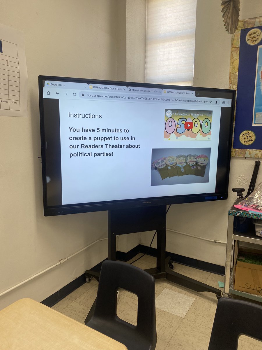 CarmenChavira16's tweet image. Our Rebels learning about political parties through Readers Theater. The puppets show was educational and fun. Great way to learn in Social Studies! We 🧡our teachers and students #springintersession @TheRebellion_DM @YMRebels @DannyBustos14 @catherinedoc12