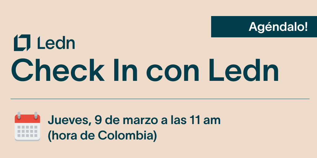 hodlwithLedn's tweet photo. Llegó el turno de Ledn en Español 💃🏻 

🗓️ Únete a @cryptonomista y @_jetzabell en nuestro primer Check In con Ledn del año 🎤

🛎️Activa tu recordatorio aquí: 
https://t.co/IFeZmKMqKj 
https://t.co/BUUGpTcRKy https://t.co/XgB6wB9mj0