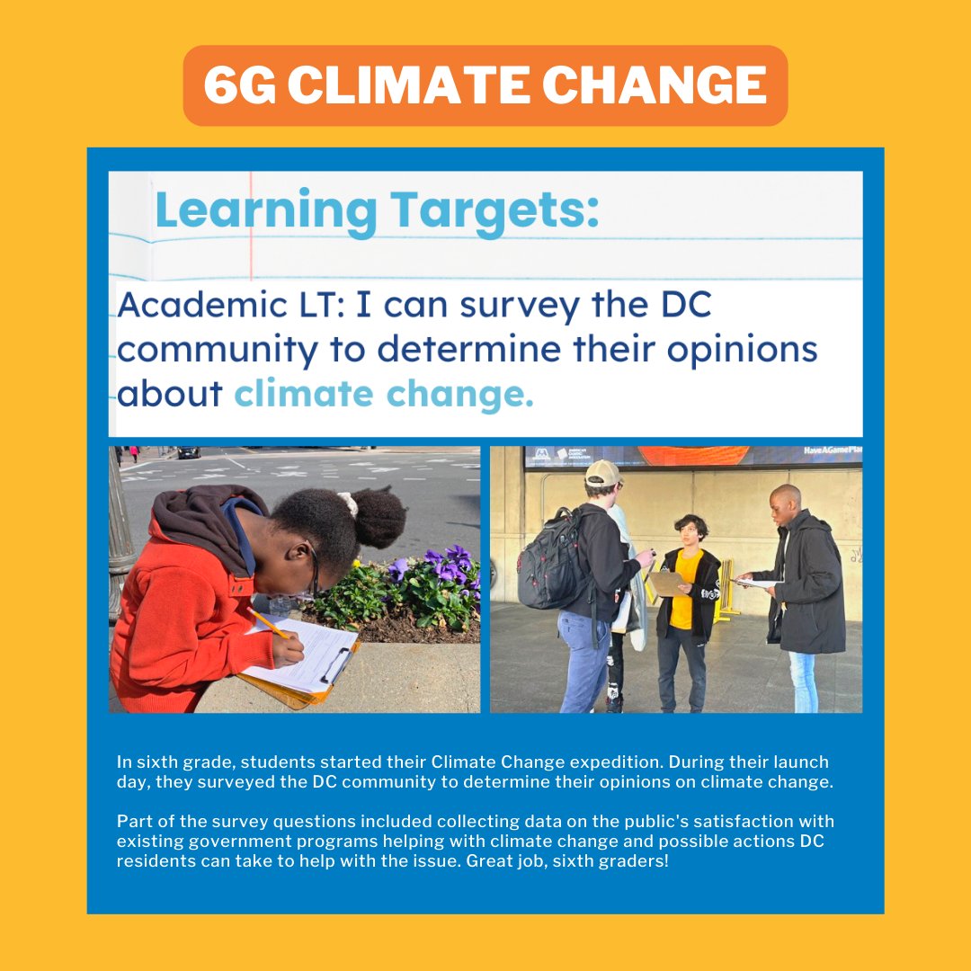 Our students have officially started their spring expeditions, and we wanted to highlight a few of them from the 2G, 4G, and 6G teams! Swipe through and read about the amazing things they have been learning.
