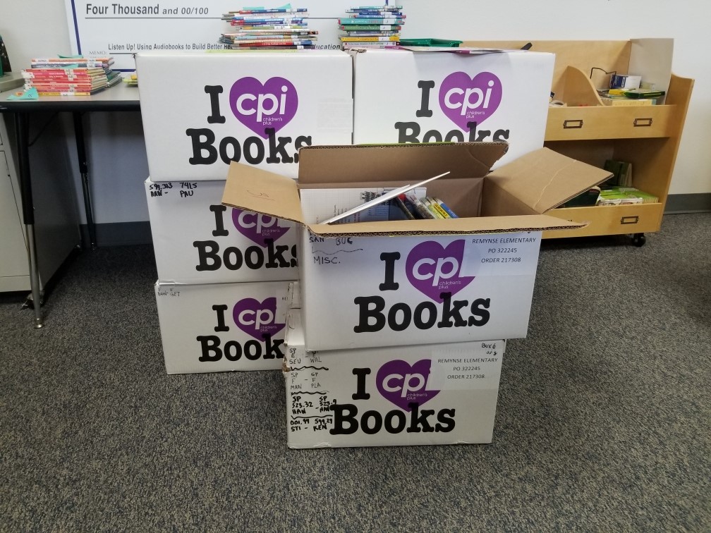 It's like Christmas in March! Lil' Texans are going to be so excited to get their hands on all these new books! #UNBOXCPI @remynsees @aisdlibsrv @helloCPI