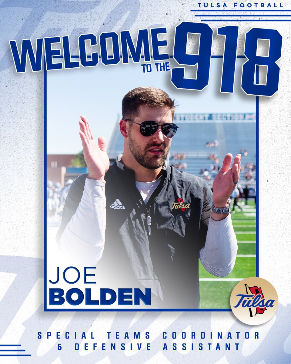 Tulsa Football on Twitter to the 9️⃣1️⃣8️⃣ Coach Bolden