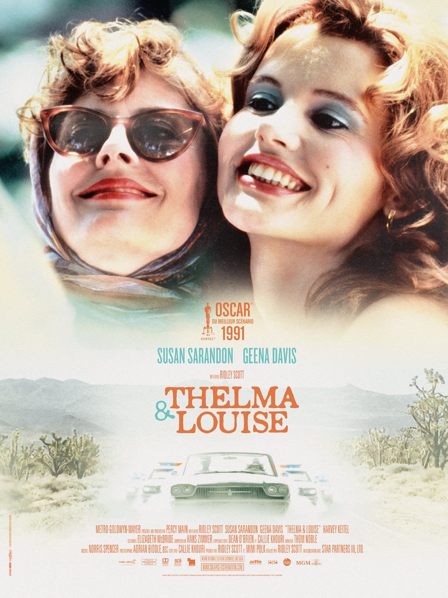 hombrepicaraza's tweet image. Un año de cine (67)

Thelma &amp;amp; Louise.

Susan y Geena una pareja alucinante que nos demostraron que a veces tomar las riendas de la vida no es un camino fácil... Pero siempre mejor en compañía

#intentando
#unfotogramaaldía
#unañodecine
#ThelmaAndLouise
