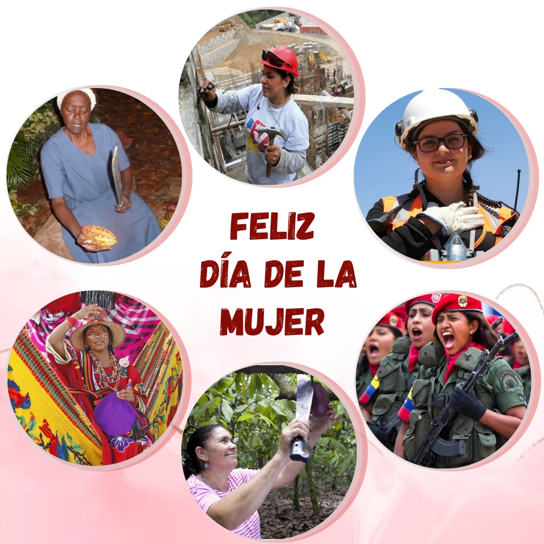 jrausseo29's tweet photo. Venezuela lleva nombre de mujer, y es nuestra Patria el mejor ejemplo de la fuerza, entereza, constancia, dedicación y capacidad de resistencia que encarnan las mujeres. Ustedes son las generadoras de los cambios porque Mujer es sinónimo de un mundo mejor. ¡Feliz Día de la Mujer! https://t.co/mI88NgGqvI