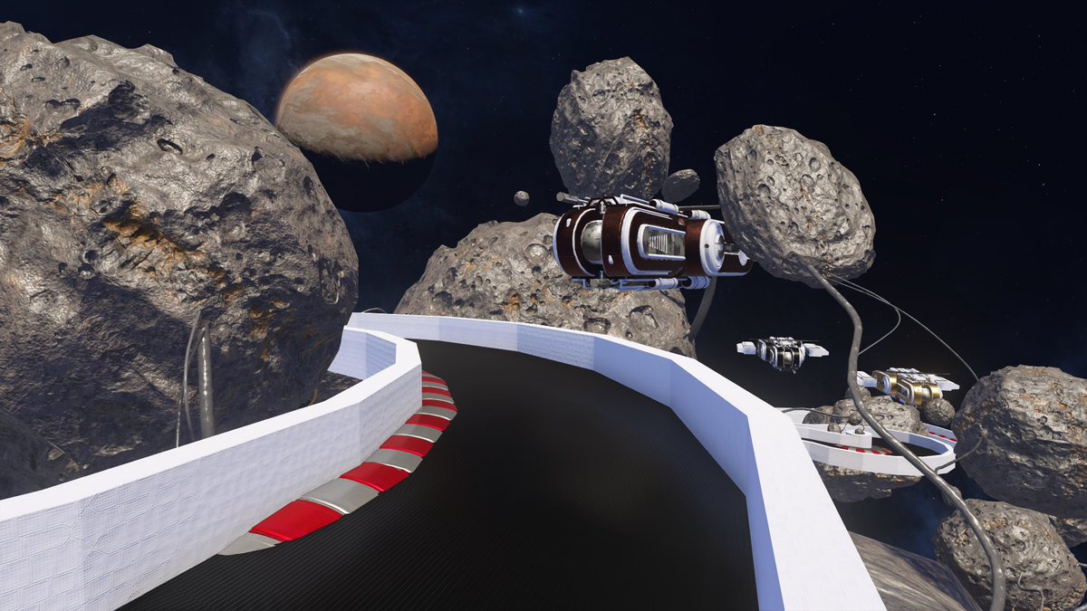 Bromaniac35_XBL's tweet photo. Check out my new #HaloInfinite racetrack "Monaco 2323"! Race against your friends on this futuristic remake of the Formula 1 Monaco Grand Prix. Make your way to the start area from the pit lane and press the green button to activate the lap counter. Go when the red lights go off! https://t.co/qpRMMhkrHH