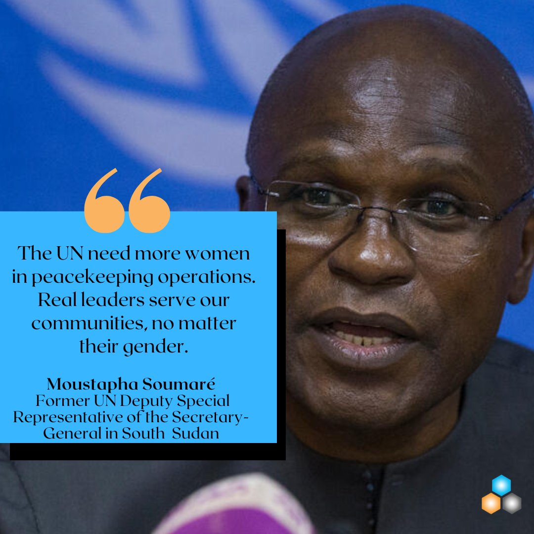 On this #IWD2023, we highlight the continued need for having more women in leadership positions in peace and security. 

#genderparity 

<a href="/UNPeacekeeping/">UN Peacekeeping</a> <a href="/unmissmedia/">UNMISS</a>