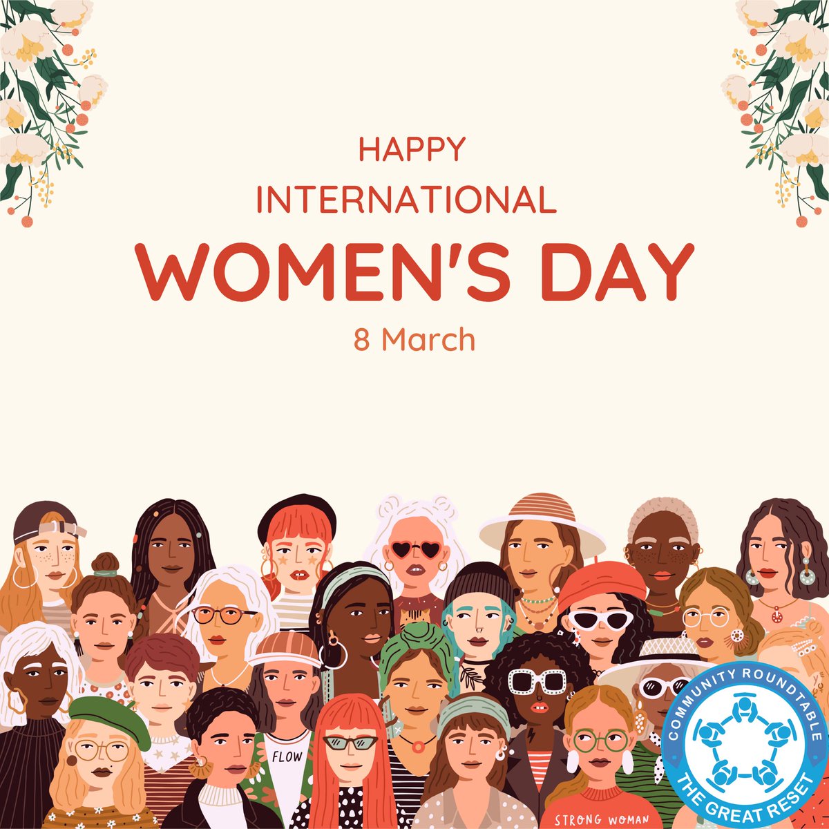 ResetGreat's tweet photo. Today we recognize and celebrate the achievements of women across the world despite the countless barriers they have had to overcome and continue to break down. Happy International Women's Day!
#internationalwomensday #TheGreatReset #CommunityRoundtables #ListenFirst https://t.co/9YqPhp3Qxw