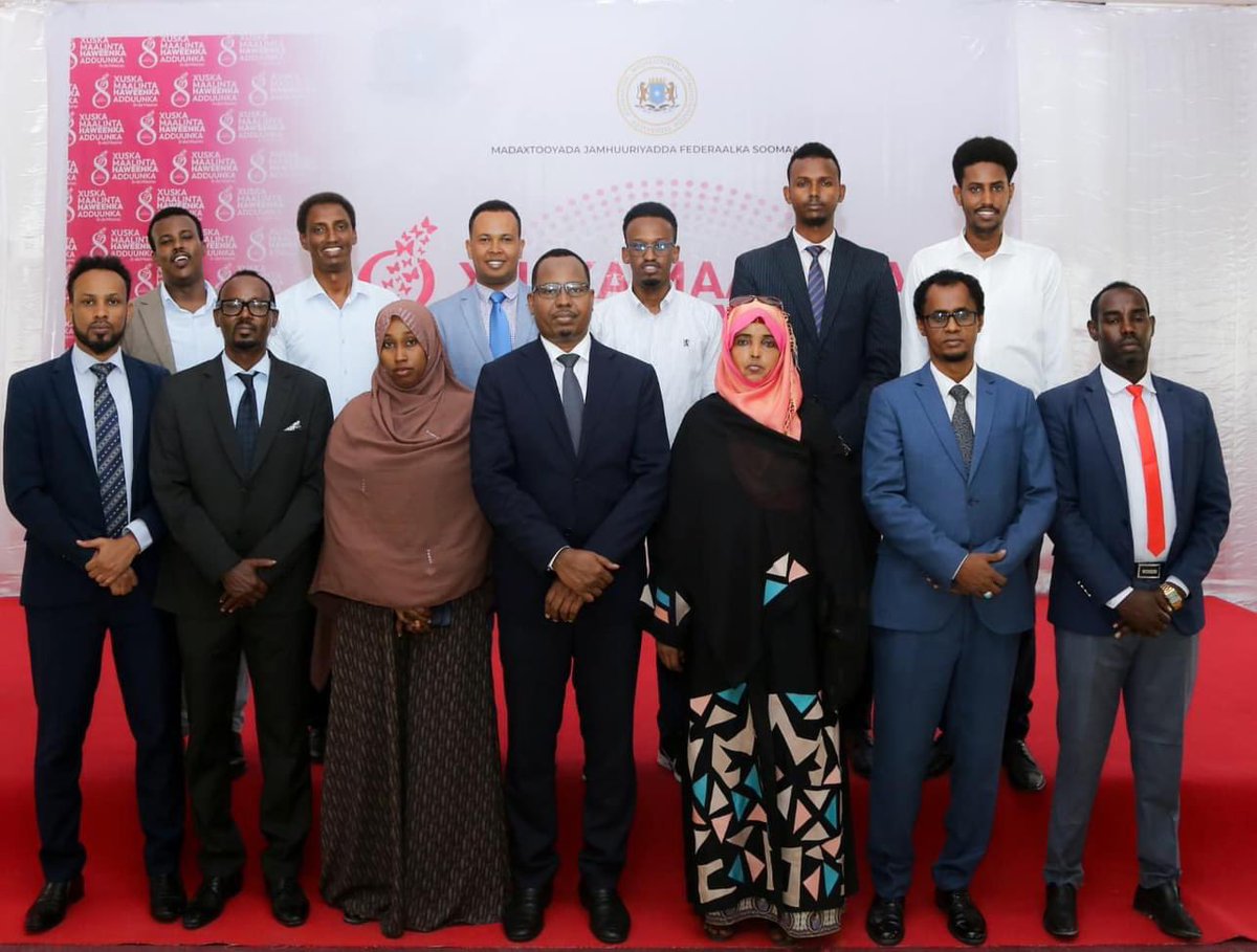 To commemorate #InternationalWomensDay, the President's Office hosted a special event today in honor of the families of #Somalia's fallen heroes. Let us take a moment to appreciate &amp; thank our mothers for everything they have sacrificed so that we can be who we are today.