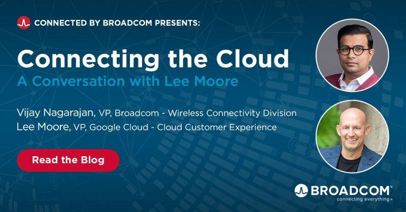 In our ever-connected world, few companies play as central a role as our partner, @GoogleCloud.

In the latest edition of #ConnectedByBroadcom, we spoke with Lee Moore, who oversees Customer Experience, about #innovation, our unique partnership, and more: bit.ly/3L7BTxs