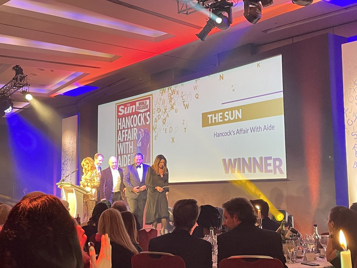 And Scoop of the Year…
#ThePressAwards