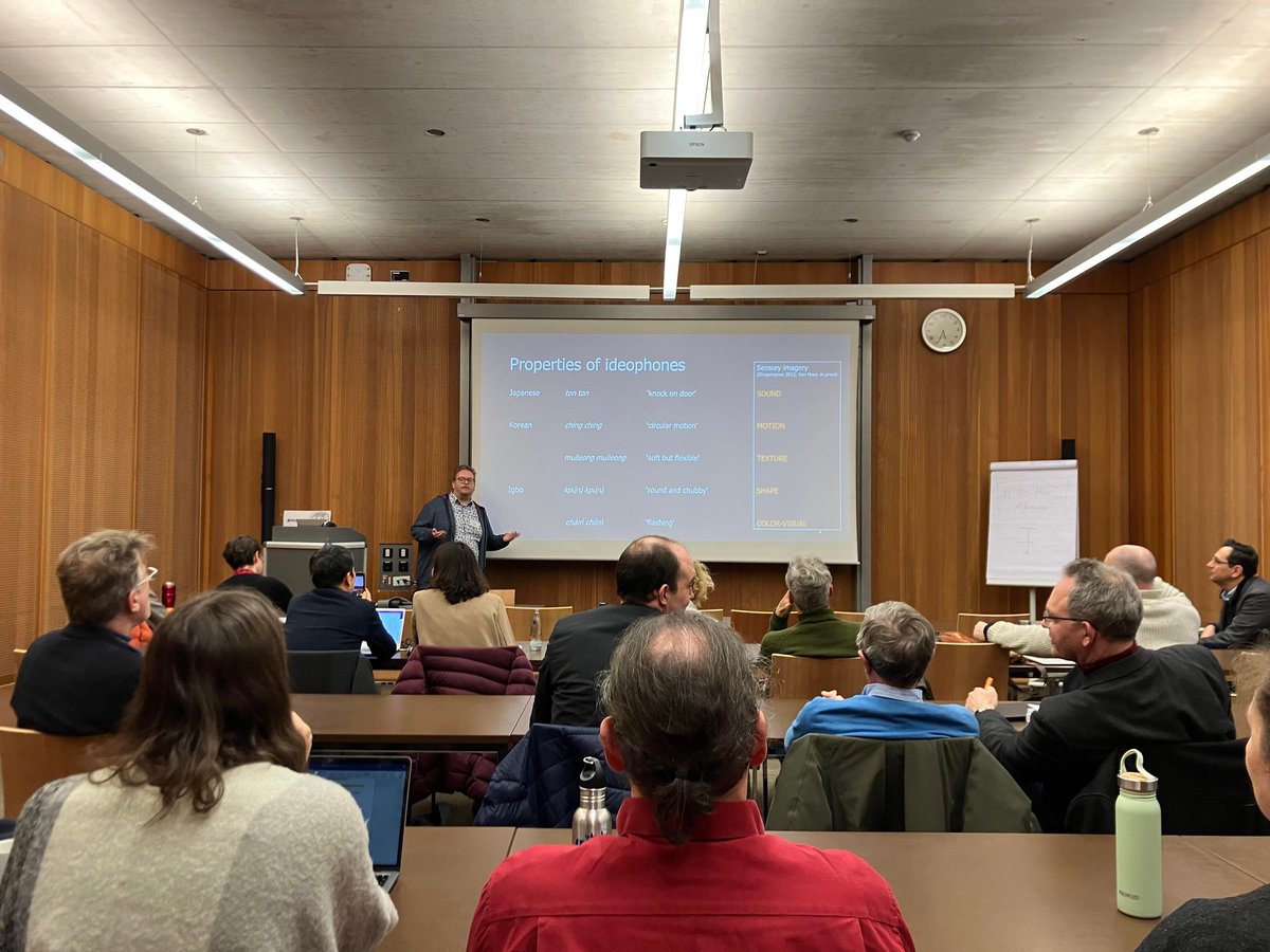 Simazhi's tweet image. Happy to have presented at #DGfS2023 

&quot;Iconicity in ideophones: Guessing, memorizing, and reassessing&quot;

Work with Arthur Thompson, Youngah Do and Mark Dingemanse

Missed it? Don&apos;t worry - soon in Cognitive Science #cogsci @cogsci_soc