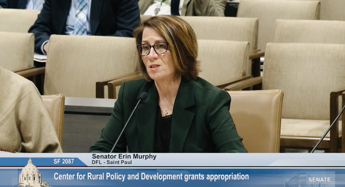 ktaffe's tweet image. Informative testimony today from @ruralpolicymn on the critical + unique research they provide to policy leaders and citizens across MN. #Rural Stay up to date on their research by signing up for the newsletter at ruralmn.org #mnleg