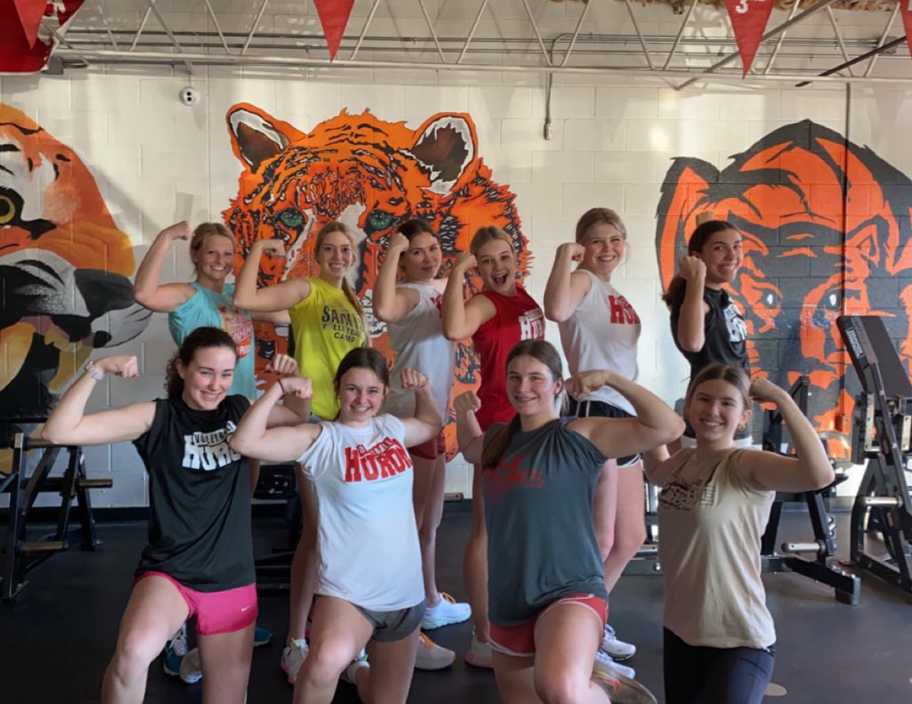 Absolute troopers at conditioning this week! Making progress a little more every time! #winterair #sunscreensaves