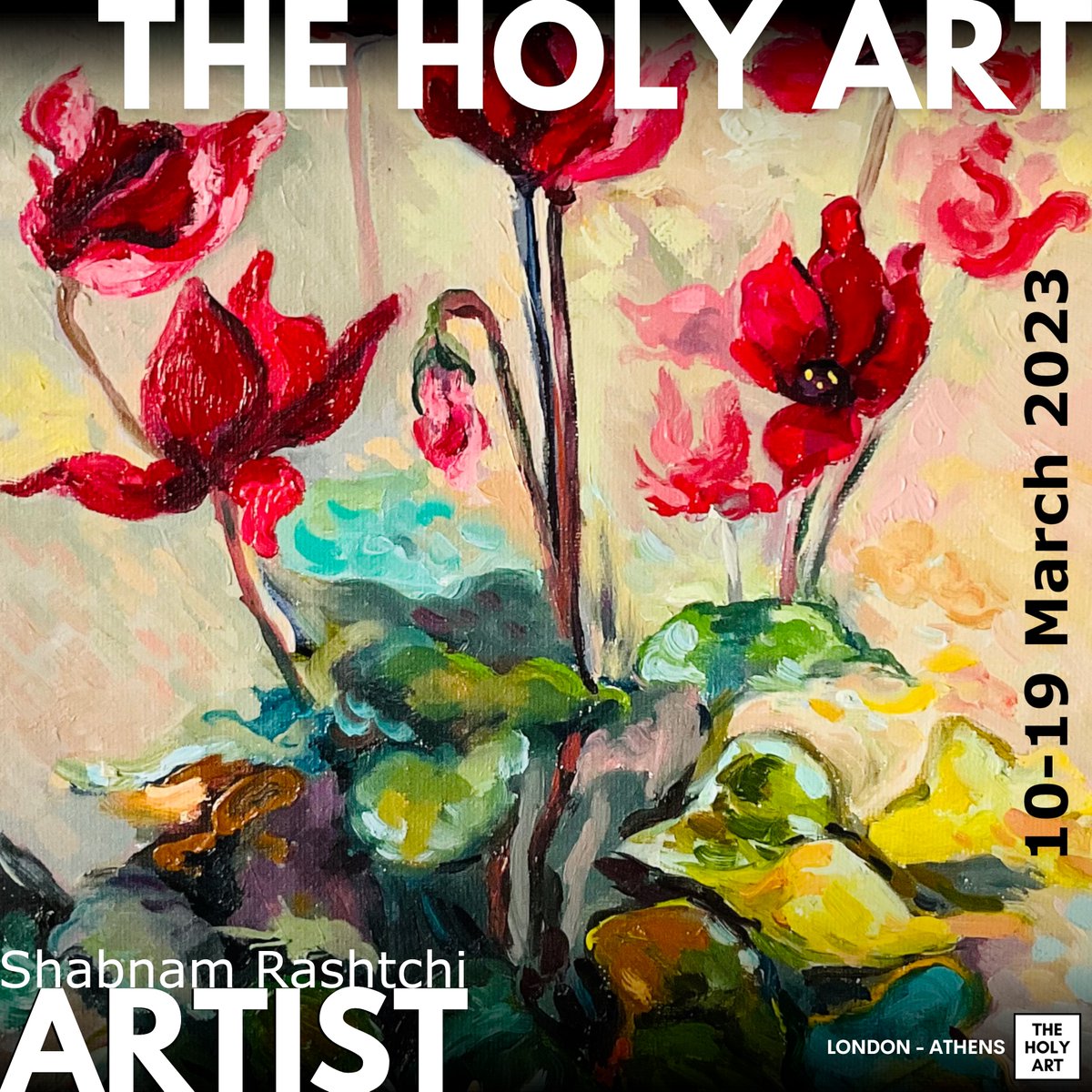 Many thanks to @theholyartgallery for including my artworks in this exhibition in London! 
10 -19 March 2023
instagram.com/p/CpdQDGitNCx/
📍 THE FACTORY, 21-31 Shacklewell Ln, London E8 2DA 
#TheHolyArtGallery #THAF2023 #TheHolyArtArtist #staycreative
shabnamrashtchi.wixsite.com/gallery