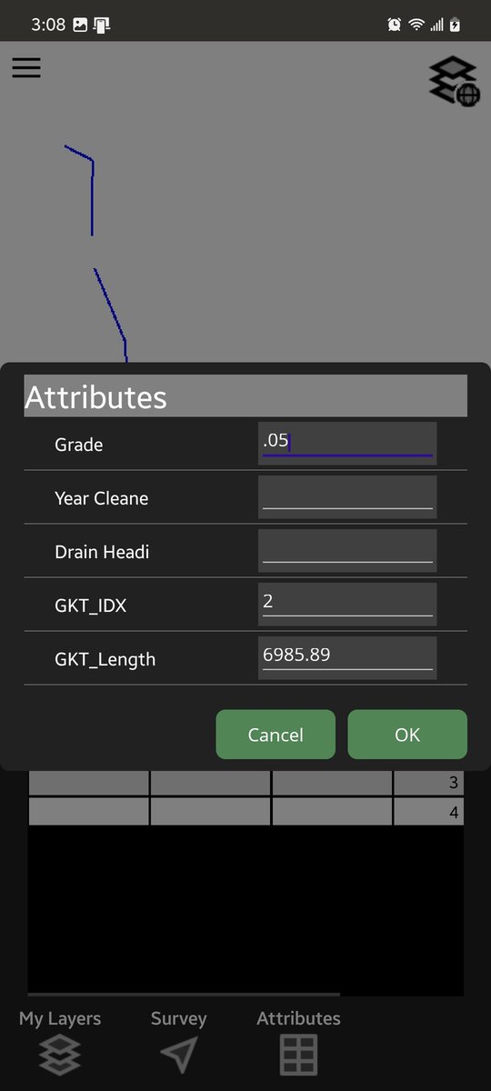 ag_Coder's tweet image. App update. Ability update attribute tables while scouting and surveying. #GKTechInc #sddrain #FieldMapper #mapping