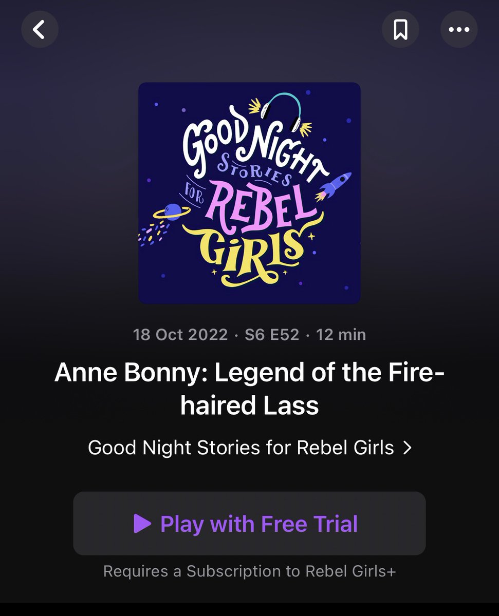 On this International Women’s Day, I’m so excited to share the story of a remarkable woman, the original pirate of the Caribbean Anne Bonny. This was a project I voiced at the end of last year on the Rebel Girls App alongside some amazing women. #IWD2023 

shorturl.at/ijGZ6