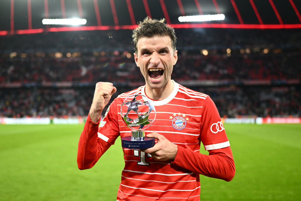 Man of the match: Thomas Müller 🏆